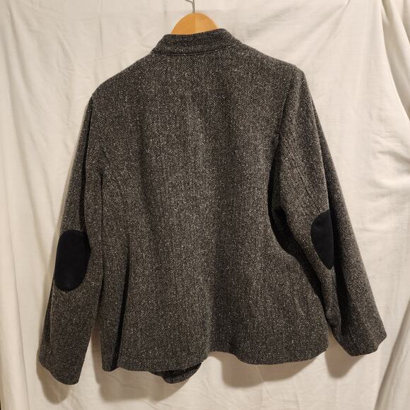 L.L.Bean Virgin Wool Blend Herringbone Jacket XL - Picture 6 of 11